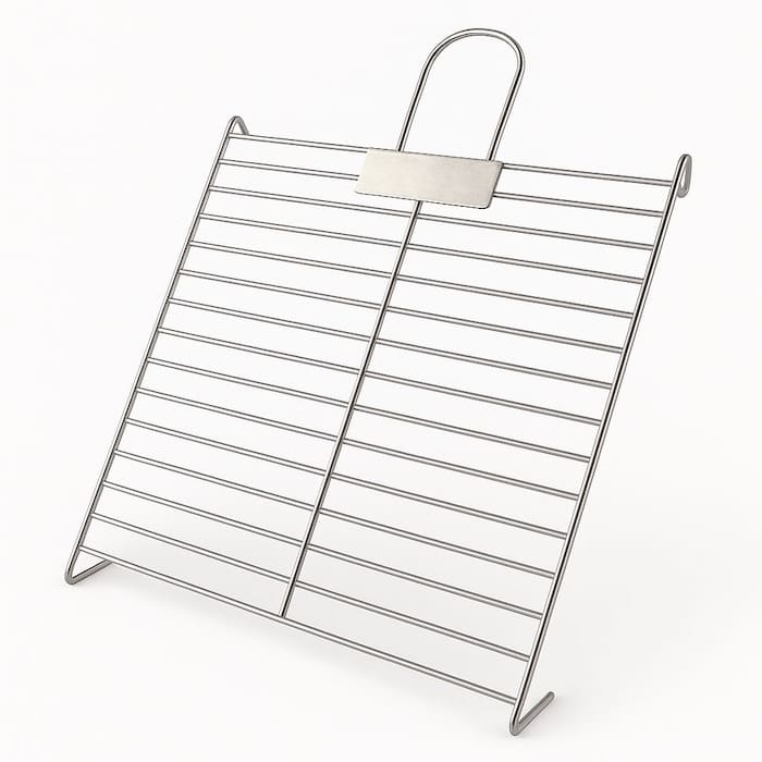 Rete per rullo (scrollarullo) in metallo zincato 25 cm