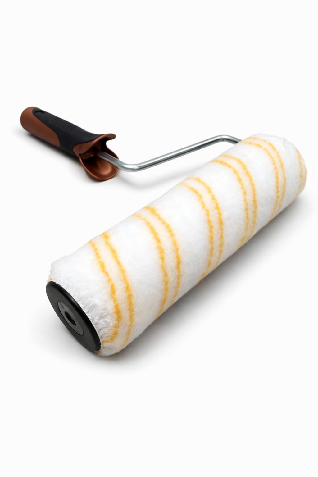 Kit rullo nylon pelo medio, pennello, rete per imbiancare