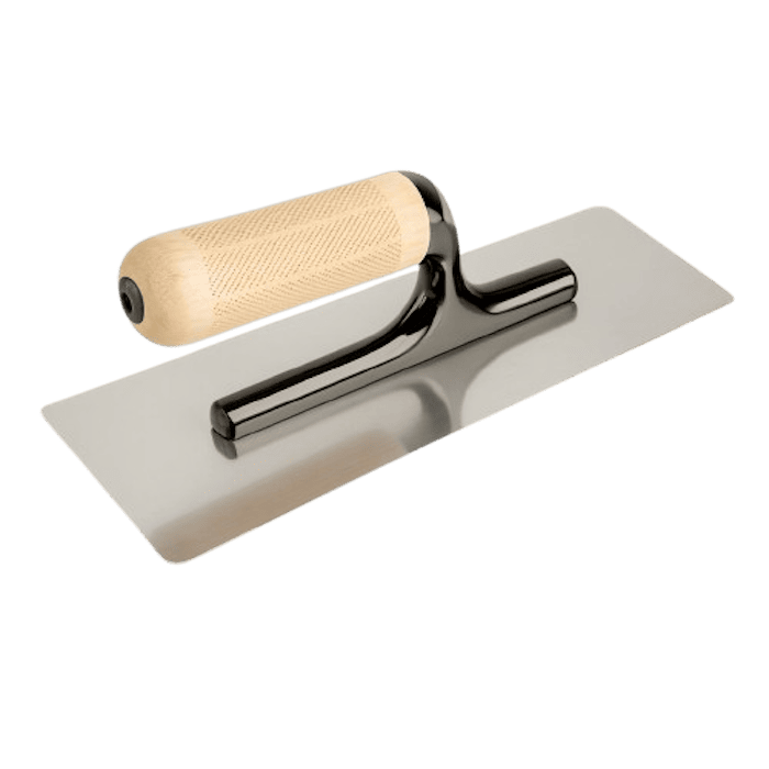 Frattone in acciaio inox per stucchi decorativi e rasature