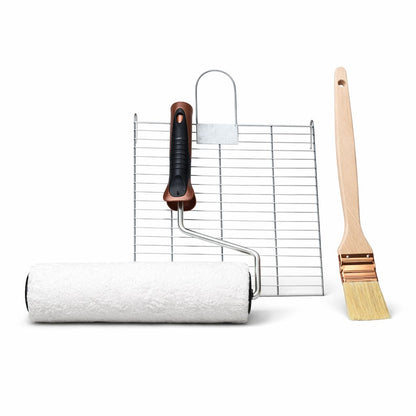 Kit rullo microfibra pelo corto pennello per imbiancare