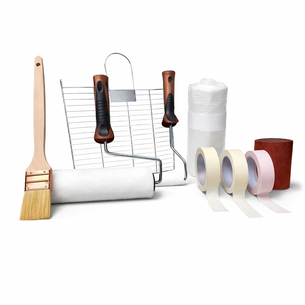 Kit professionale per imbiancare muri lisci