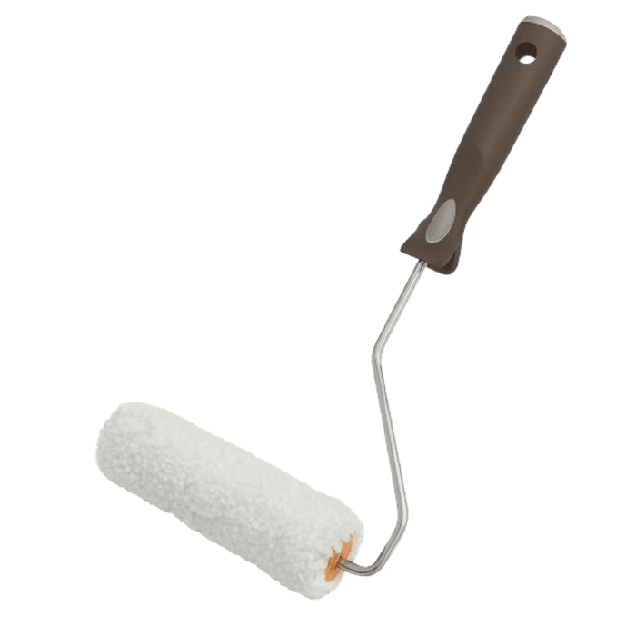 Rullino completo in microfibra da 10 cm per pitture e smalti