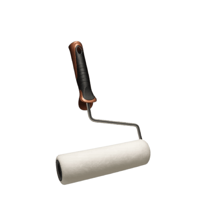 Rullo professionale in microfibra pelo corto con manico