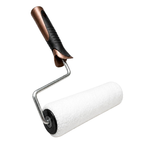 Rullo professionale in microfibra pelo corto con manico