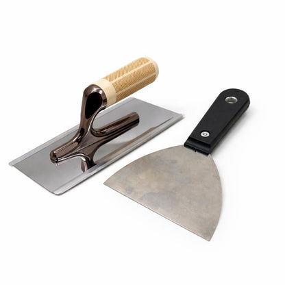 Kit stucco veneziano + accessori per pareti in finto marmo