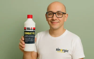 Fissativo trasparente a confronto con il fondo pigmentato bianco